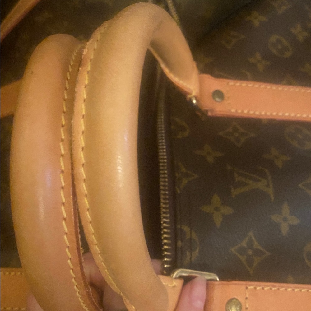 Auth Louis Vuitton Keepall Bandouliere 55 Monogram Boston Bag - Picture 9 of 9